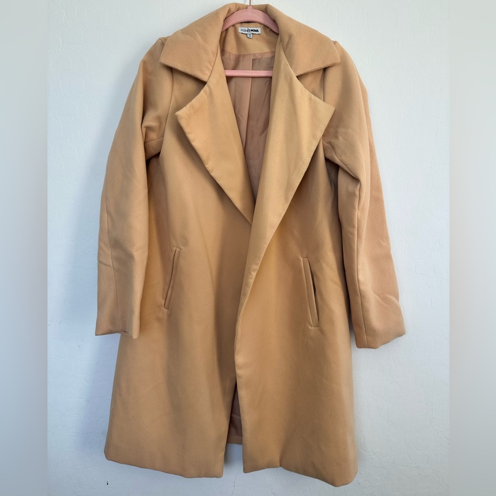Women's Tan Coat